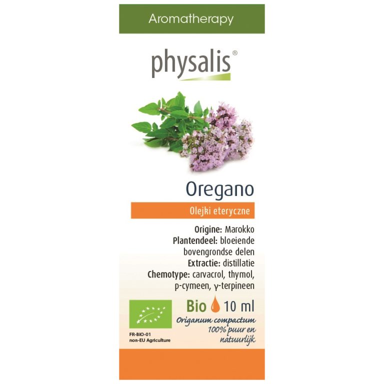 OLEJEK ETERYCZNY OREGANO BIO 10 ml - PHYSALIS