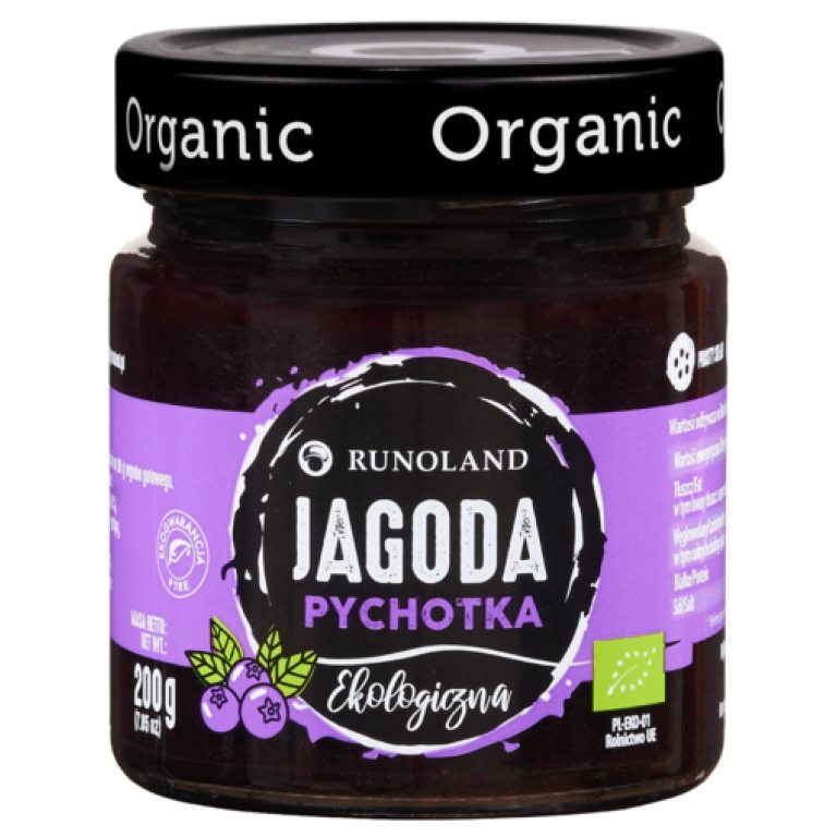 PYCHOTKA JAGODA  BIO 200 g - RUNOLAND