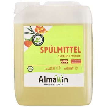 PŁYN DO MYCIA NACZYŃ ROKITNIKOWO - MANDARYNKOWY (KONCENTRAT) ECO 5 L - ALMAWIN