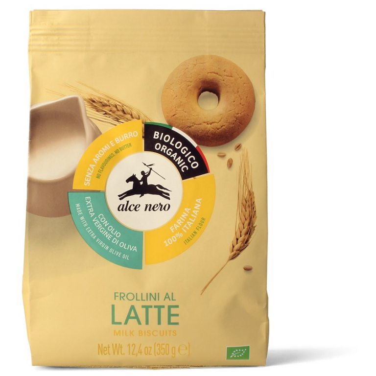 CIASTKA MLECZNE BIO 350 g - ALCE NERO