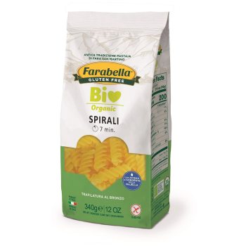 MAKARON (KUKURYDZIANO - RYŻOWY) ŚWIDERKI BEZGLUTENOWY BIO 340 g - FARABELLA