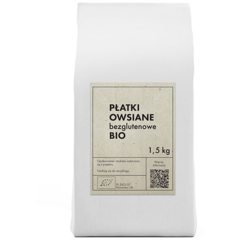 PŁATKI OWSIANE BEZGLUTENOWE BIO 1