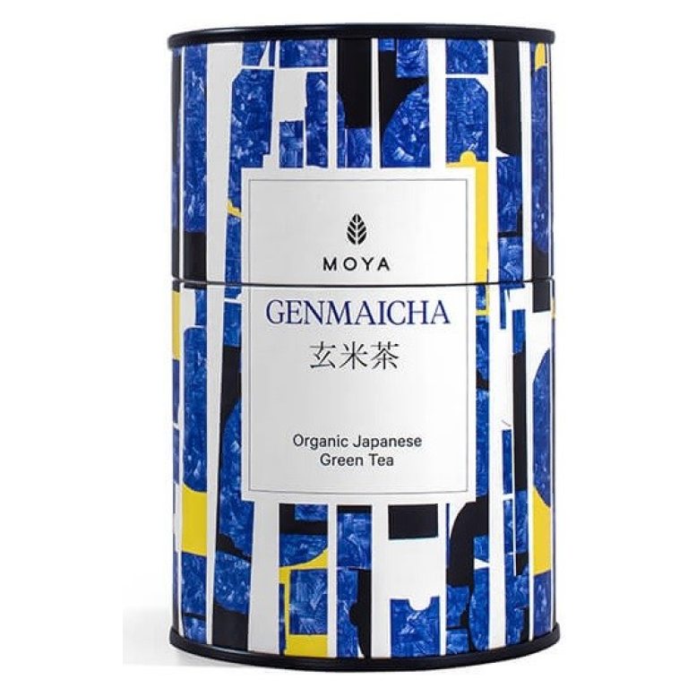 HERBATA ZIELONA GENMAICHA JAPOŃSKA Z PRAŻONYM RYŻEM BIO 60 g - MOYA MATCHA