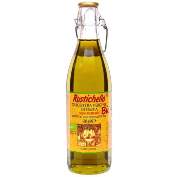 OLIWA Z OLIWEK EXTRA VIRGIN NIEFILTROWANA BIO 500 ml - RUSTICHELLO