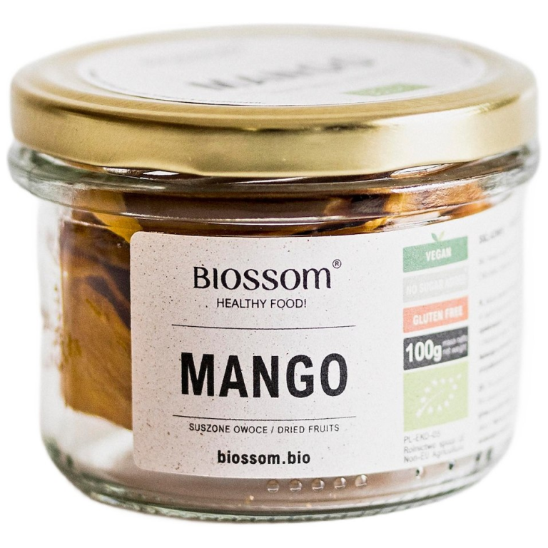 MANGO SUSZONE BEZGLUTENOWE BIO 100 g - BIOSSOM