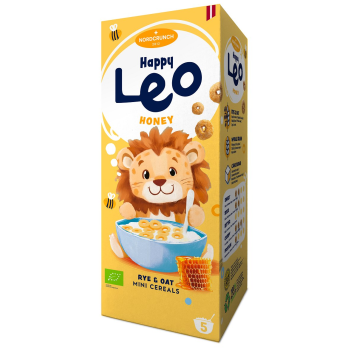 KÓŁKA ZBOŻOWE MIODOWE DLA DZIECI BIO 150 g - NORDCRUNCH (HAPPY LEO)