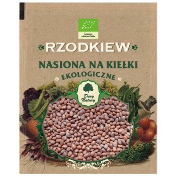 NASIONA RZODKIEWKI BIO NA KIEŁKI 30 g - DARY NATURY