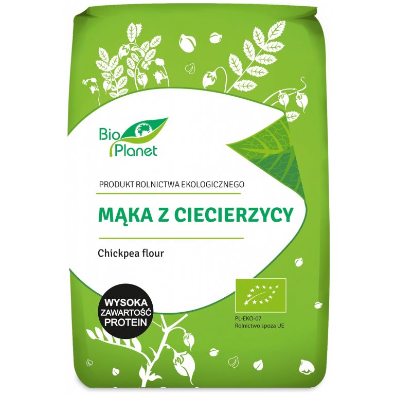 MĄKA Z CIECIERZYCY BIO 800 g - BIO PLANET