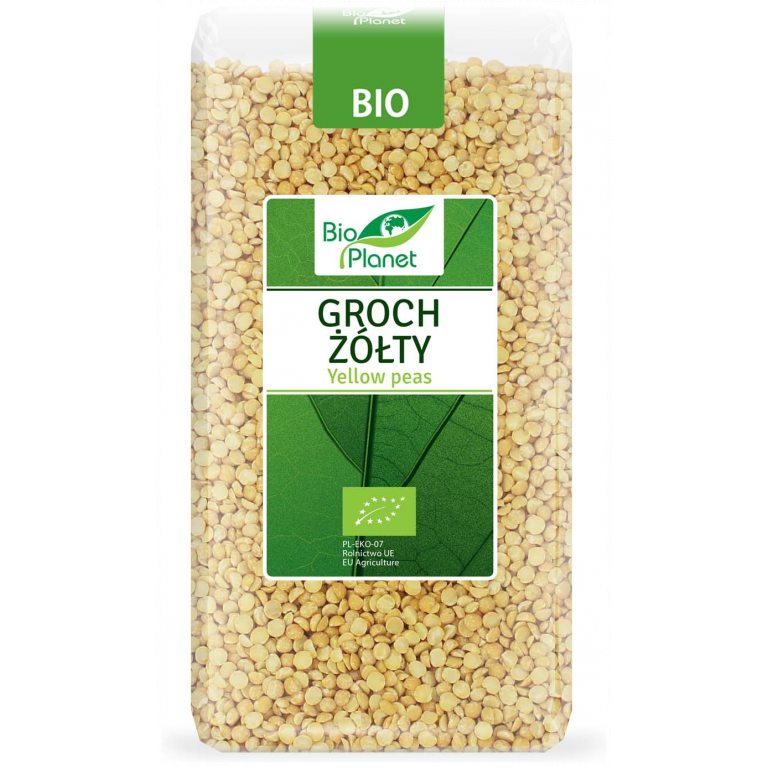 GROCH ŻÓŁTY BIO 500 g - BIO PLANET