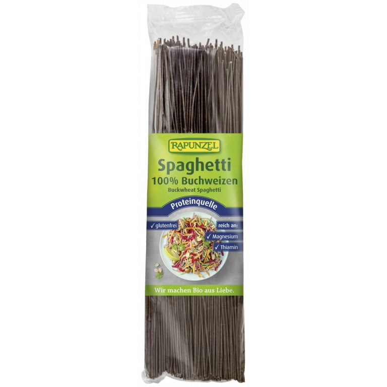 MAKARON (GRYCZANY) SPAGHETTI BEZGLUTENOWY BIO 250 g - RAPUNZEL