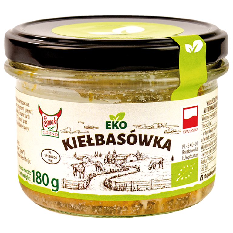 KIEŁBASÓWKA BIO 180 g - SMAK EKO