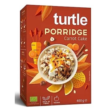OWSIANKA O SMAKU CIASTA MARCHEWKOWEGO BIO 400 g - TURTLE