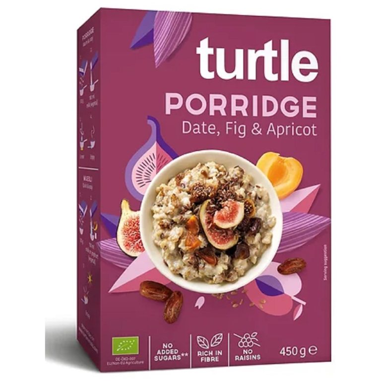 OWSIANKA Z SUSZONYMI OWOCAMI BIO 450 g - TURTLE