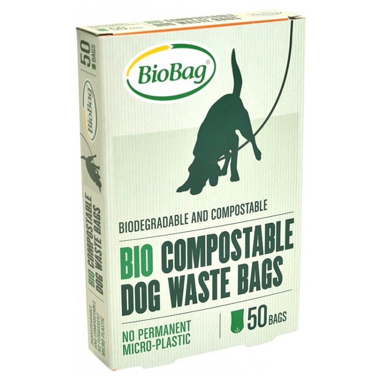 WORKI NA PSIE ODCHODY 50 szt. (KOMPOSTOWALNE I BIODEGRADOWALNE)  - BIOBAG