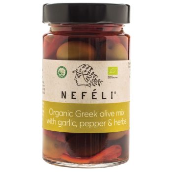 OLIWKI MIX BEZ PESTEK W ZALEWIE BIO 295 g (140 g) – NEFELI