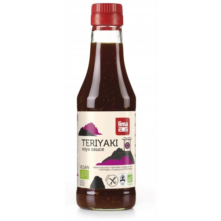 SOS SOJOWY SŁODKI TERIYAKI BEZGLUTENOWY BIO 250 ml - LIMA