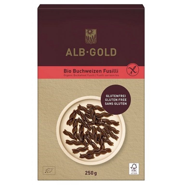 MAKARON (GRYCZANY) ŚWIDERKI BEZGLUTENOWY BIO 250 g - ALB GOLD (ALB NATUR)