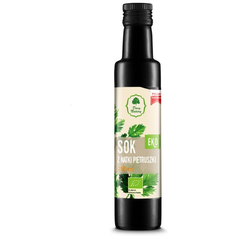 SOK Z NATKI PIETRUSZKI BIO 250 ml - DARY NATURY