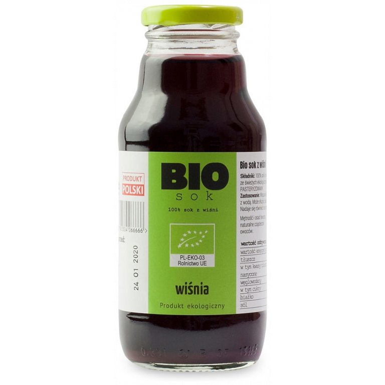 SOK Z WIŚNI NFC BIO 330 ml - KAMIONNA