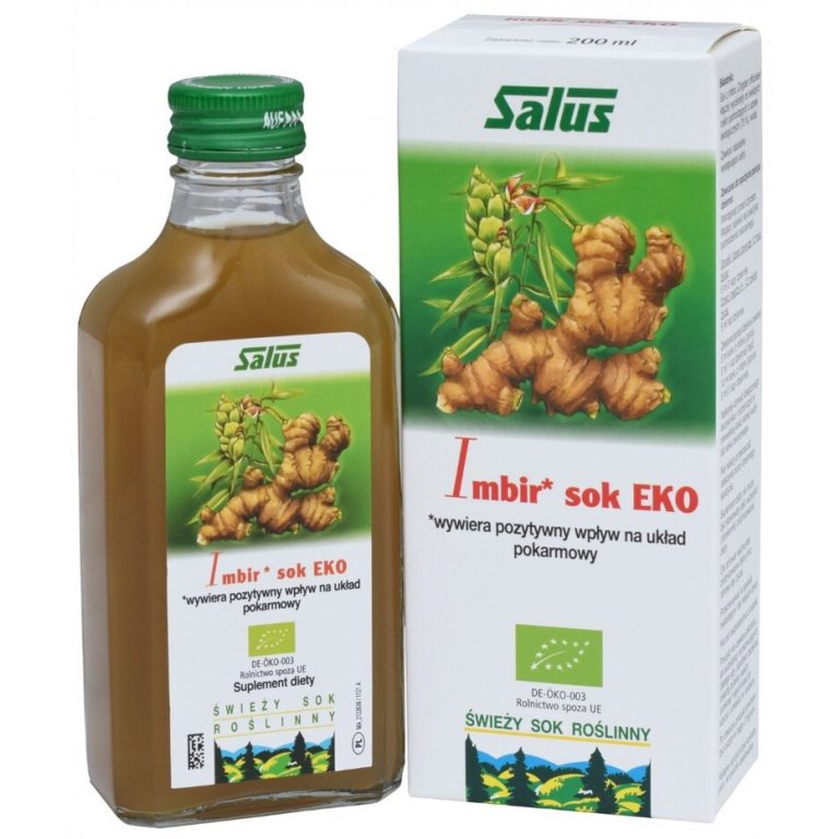 SOK Z IMBIRU BIO 200 ml - SALUS