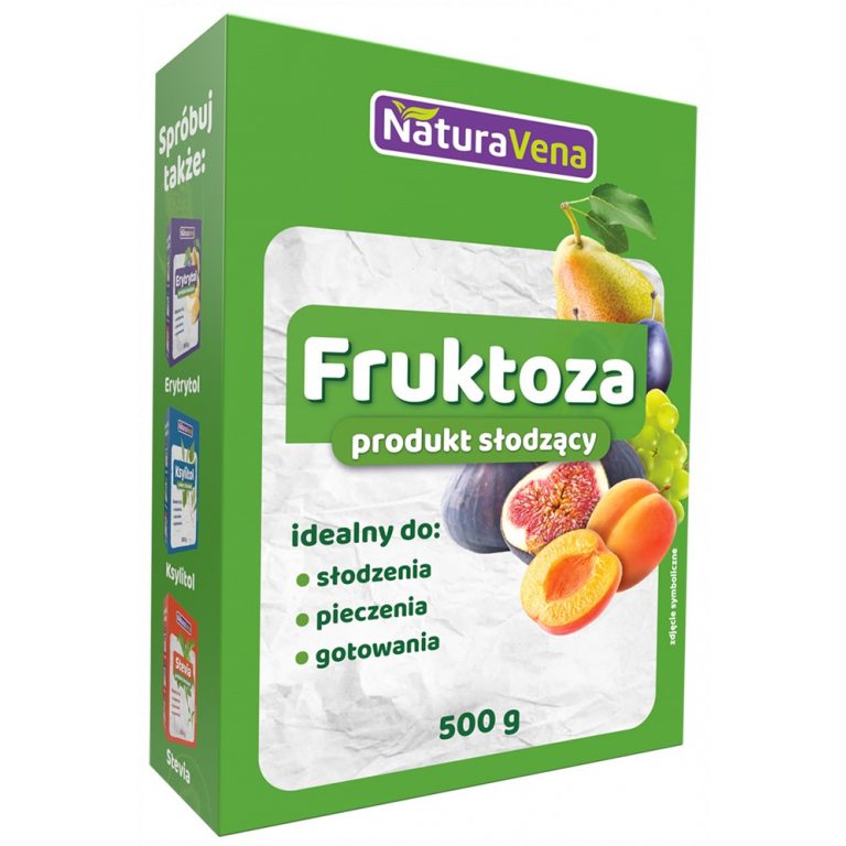 FRUKTOZA 500 g - NATURAVENA