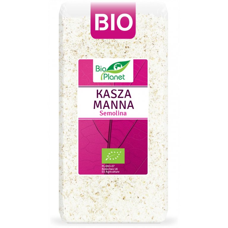 KASZA MANNA BIO 500 g - BIO PLANET