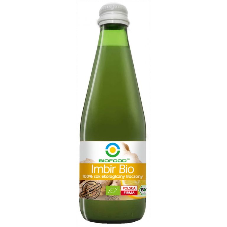 SOK IMBIROWY NFC BEZGLUTENOWY BIO 300 ml - BIO FOOD