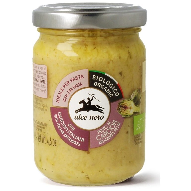 PESTO Z KARCZOCHA BIO 130 g - ALCE NERO