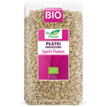 PŁATKI ORKISZOWE BIO 600 g - BIO PLANET