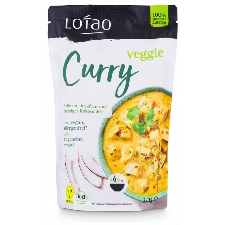 JACKFRUIT W SOSIE CURRY BIO 320 g - LOTAO