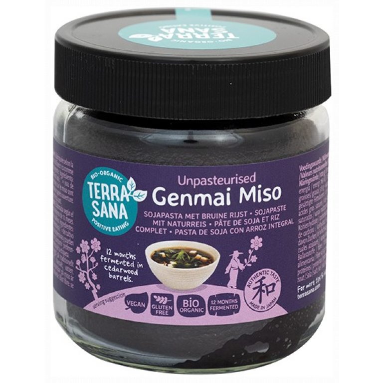 MISO GENMAI (PASTA Z SOI I RYŻU BRĄZOWEGO) BIO 350 g - TERRASANA