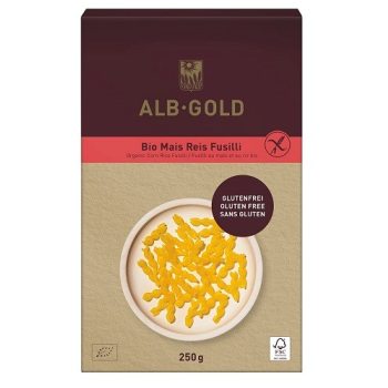 MAKARON (KUKURYDZIANO - RYŻOWY) ŚWIDERKI BEZGLUTENOWY BIO 250 g - ALB-GOLD