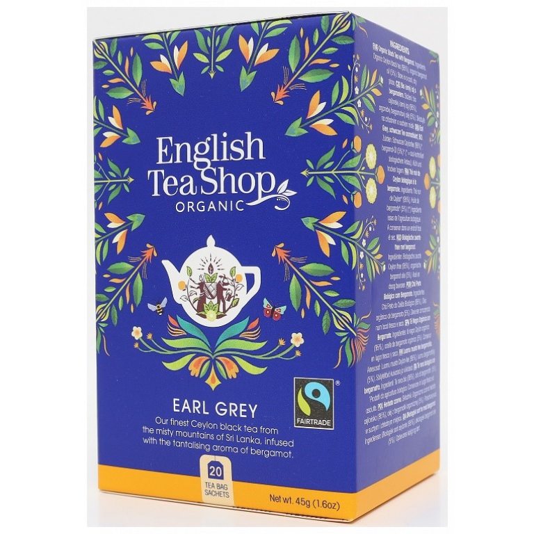 HERBATA CZARNA EARL GREY FAIR TRADE BIO (20 x 2