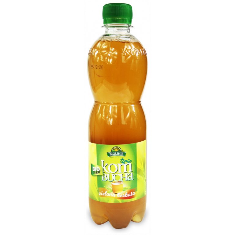 KOMBUCHA HERBATA ZIELONA BIO 500 ml - BIO LINIE