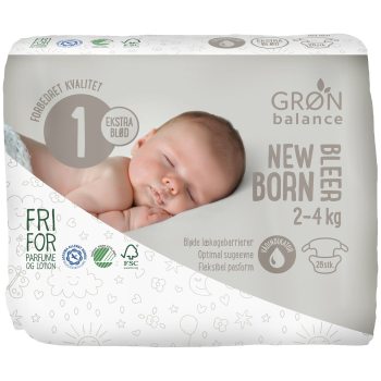 PIELUCHY NOWORODEK ECO 2 - 4 kg (28 szt.) - GRON BALANCE