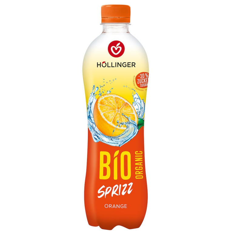LEMONIADA POMARAŃCZOWA BIO 500 ml - HOLLINGER