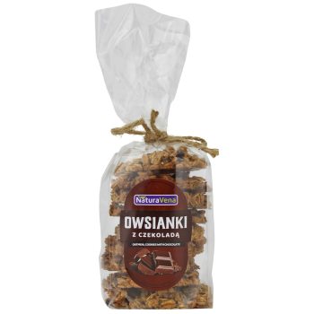 CIASTKA OWSIANKI Z CZEKOLADĄ 175 g - NATURAVENA