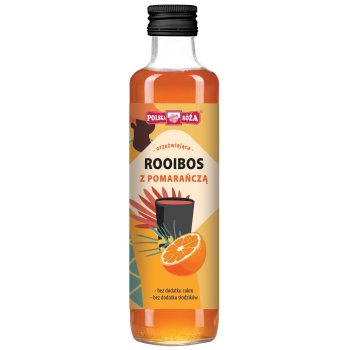 HERBATKA ROOIBOS Z POMARAŃCZĄ 250 ml - POLSKA RÓŻA