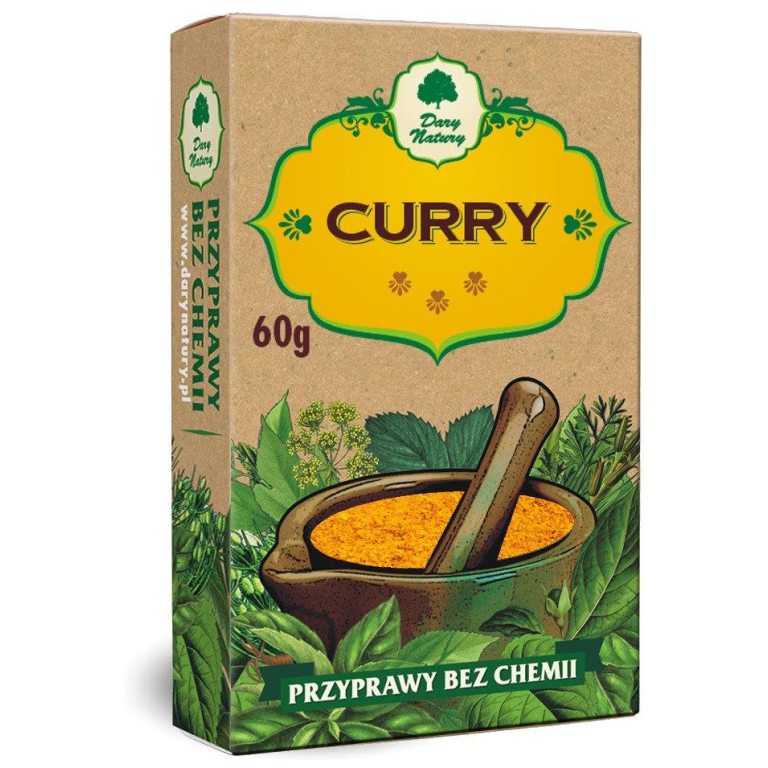 CURRY 60 g - DARY NATURY