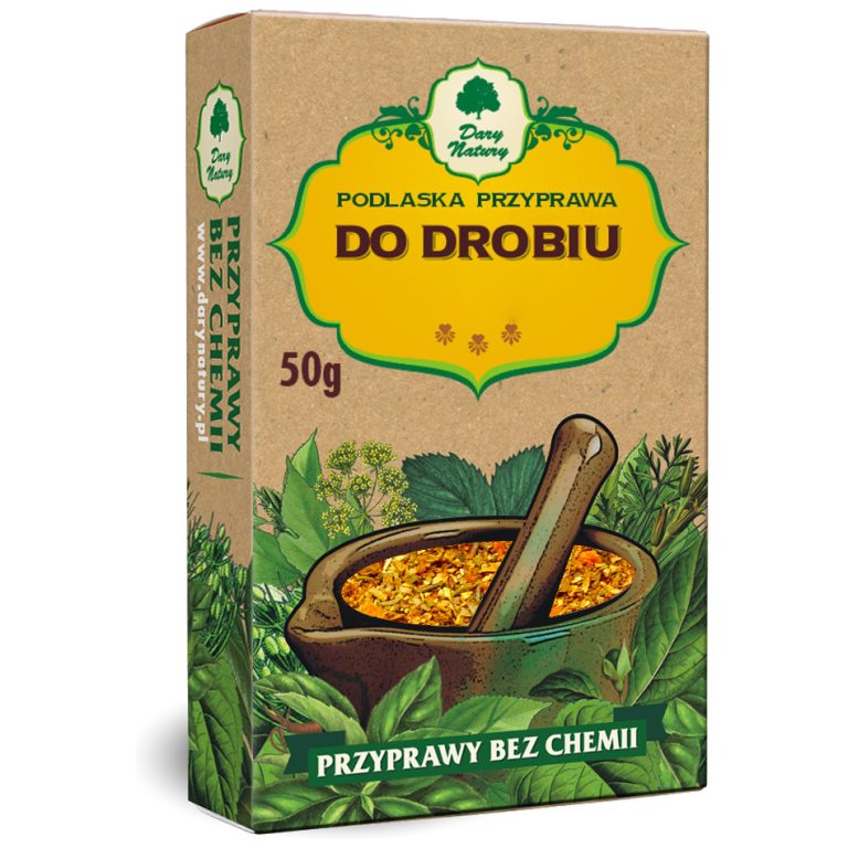 PRZYPRAWA DO DROBIU (PODLASKA) 50 g - DARY NATURY