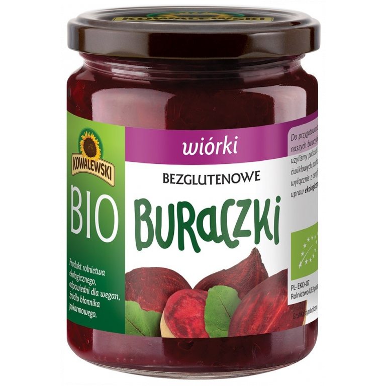 BURACZKI WIÓRKI BEZGLUTENOWE BIO 540 ml - KOWALEWSKI