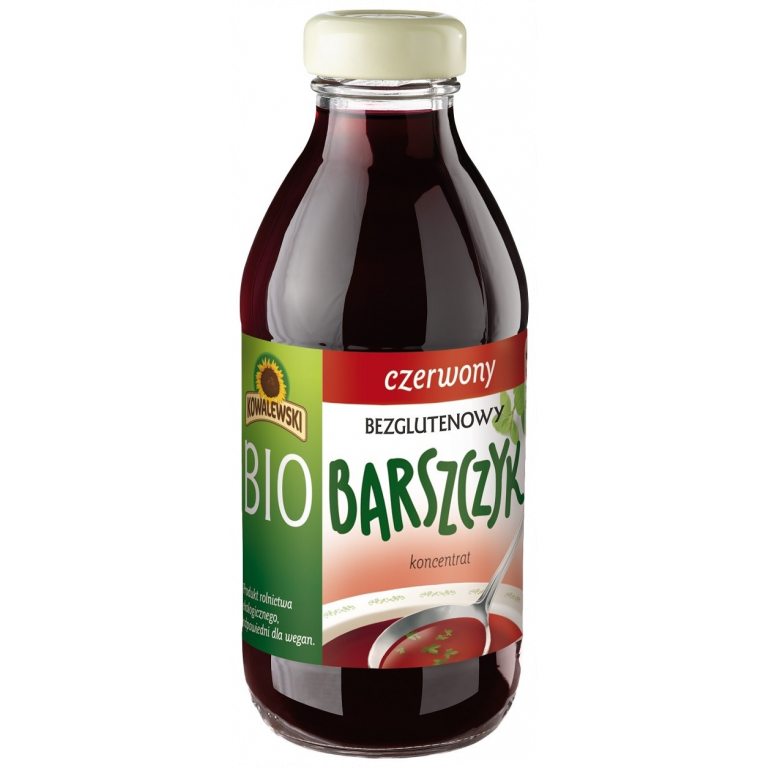 BARSZCZ CZERWONY BEZGLUTENOWY KONCENTRAT BIO 320 ml - KOWALEWSKI