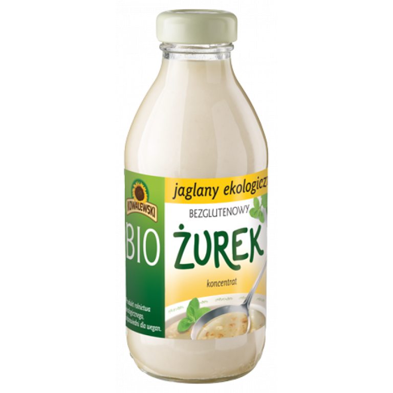 ŻUREK JAGLANY BEZGLUTENOWY KONCENTRAT BIO 320 ml - KOWALEWSKI