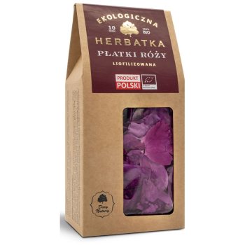 HERBATKA LIOFILIZOWANA PŁATKI RÓŻY BIO 10 g - DARY NATURY
