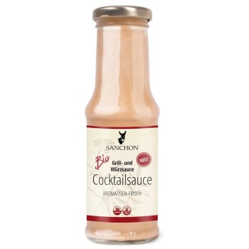 SOS KOKTAJLOWY BEZGLUTENOWY BIO 210 ml  - SANCHON