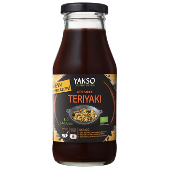 SOS SOJOWY SŁODKI TERIYAKI DO WOKA BIO 240 ml - YAKSO
