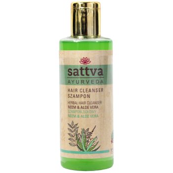 SZAMPON DO WŁOSÓW ZIOŁOWY NEEM I ALOES 210 ml - SATTVA (AYURVEDA)