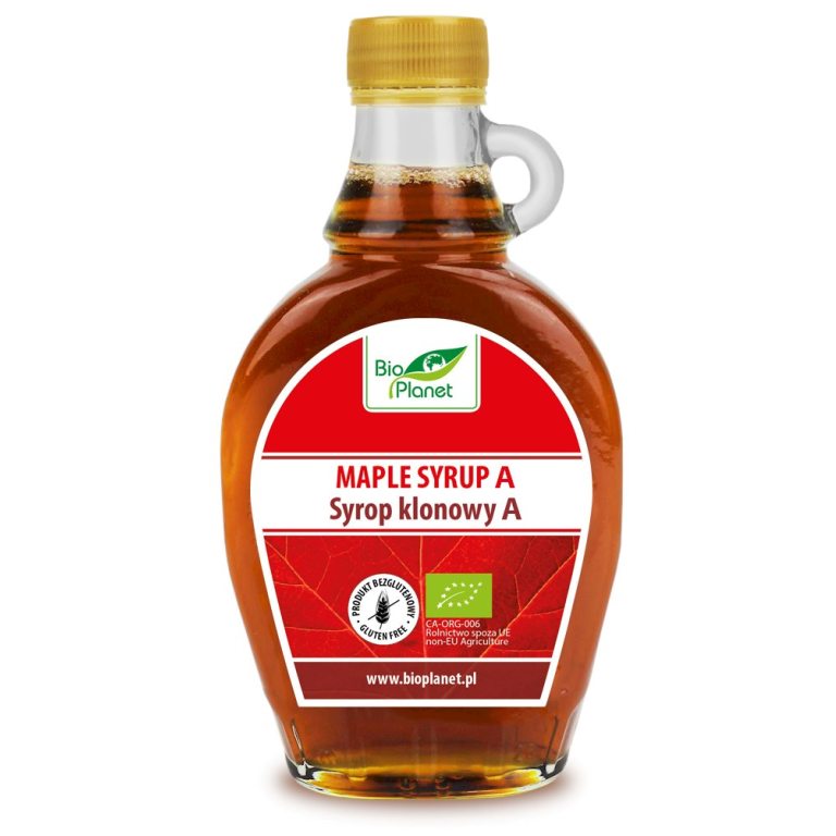 SYROP KLONOWY A BEZGLUTENOWY BIO 330 g (250 ml) -  BIO PLANET