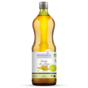 OLEJ RZEPAKOWY BEZWONNY OMEGA-3 BIO 1 L - BIO PLANETE