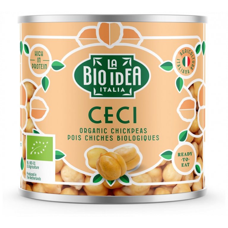 CIECIERZYCA W ZALEWIE BIO 200 g (120 g) - LA BIO IDEA